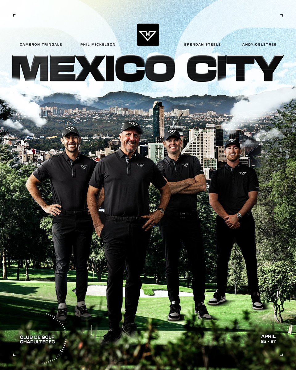 HyFlyers_GC's tweet image. Taking on Chapultepec this week down in Mexico City. Time to get after it!
#HyFlyersGC #LIVGolfMexicoCity