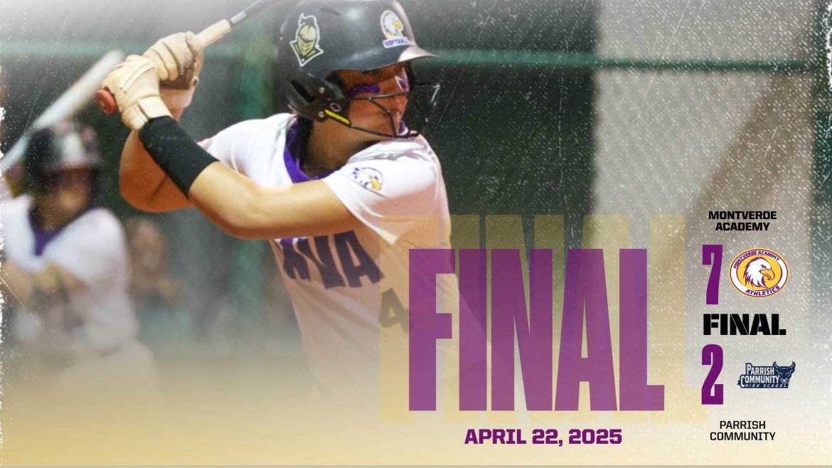MVA Softball (@mvasoftball) on Twitter photo ๐จFINAL๐จ
MVA- 7 (22-2)
Parrish Community- 2 (21-3)
๐Key๐ Contributors:
-L. Susaia- 1/3, 2B, 3 RBI, BB
-A. Poe- 1/4, HR, 2 RBI
-L. Taboas- 2/4, RBI
-N. Williams- 6 IP, 0 ER, 12 Ks
<a href="/MaxPreps/">MaxPreps</a> <a href="/SMontoyaMP/">Steve Montoya</a> <a href="/JMarkG1962/">Jeff Gardenour</a> <a href="/Andy_Villamarzo/">Andy Villamarzo</a> <a href="/los_stuff/">Carlos Arias</a> <a href="/ExtraInningSB/">EXTRA INNING SOFTBALL</a> <a href="/CalHiSports/">Cal-Hi Sports</a> ๐จFINAL๐จ
MVA- 7 (22-2)
Parrish Community- 2 (21-3)
๐Key๐ Contributors:
-L. Susaia- 1/3, 2B, 3 RBI, BB
-A. Poe- 1/4, HR, 2 RBI
-L. Taboas- 2/4, RBI
-N. Williams- 6 IP, 0 ER, 12 Ks
<a href="/MaxPreps/">MaxPreps</a> <a href="/SMontoyaMP/">Steve Montoya</a> <a href="/JMarkG1962/">Jeff Gardenour</a> <a href="/Andy_Villamarzo/">Andy Villamarzo</a> <a href="/los_stuff/">Carlos Arias</a> <a href="/ExtraInningSB/">EXTRA INNING SOFTBALL</a> <a href="/CalHiSports/">Cal-Hi Sports</a>
