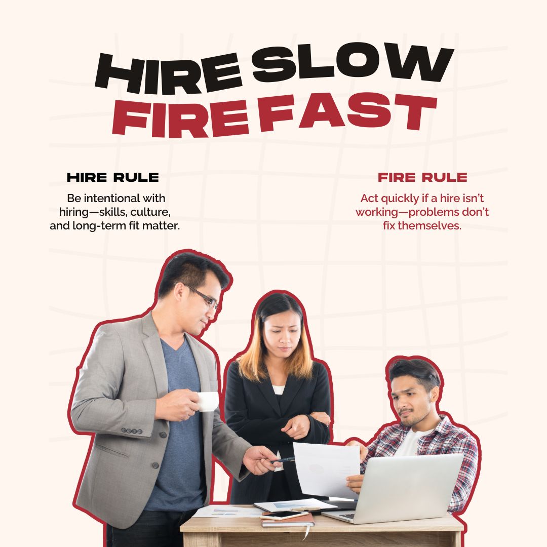 techfutureapac's tweet image. W&apos;ve seen so many companies who wait too long to pull the  plug—and it cost them millions.
💡 Lesson learned? Hire slow, fire fast.

 ✅ Be intentional with hiring
 ✅ Act quickly if a hire isn’t working
#hiring #recruitment #Problems #technology