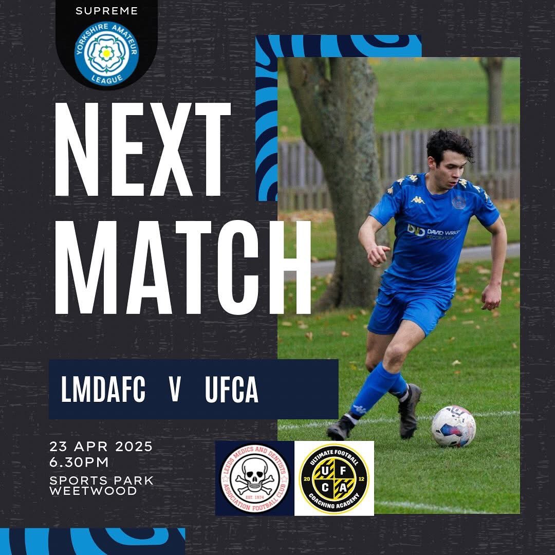 ⚽️MATCHDAY⚽️

Tonight the first team takes on <a href="/UltimateFCA/">UFCA 💛🖤</a> where a win would take us up to 3rd in the table.
We’d love your support for this crunch match!

#LMDAFC