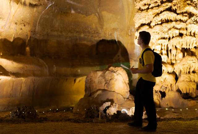 Recently, several students from schools across our community descended into a nearby cave system to map out its terrain and study its sediment - which will contribute to ongoing efforts by NASA to advance research for future lunar habitation. tinyurl.com/5n7ku99p