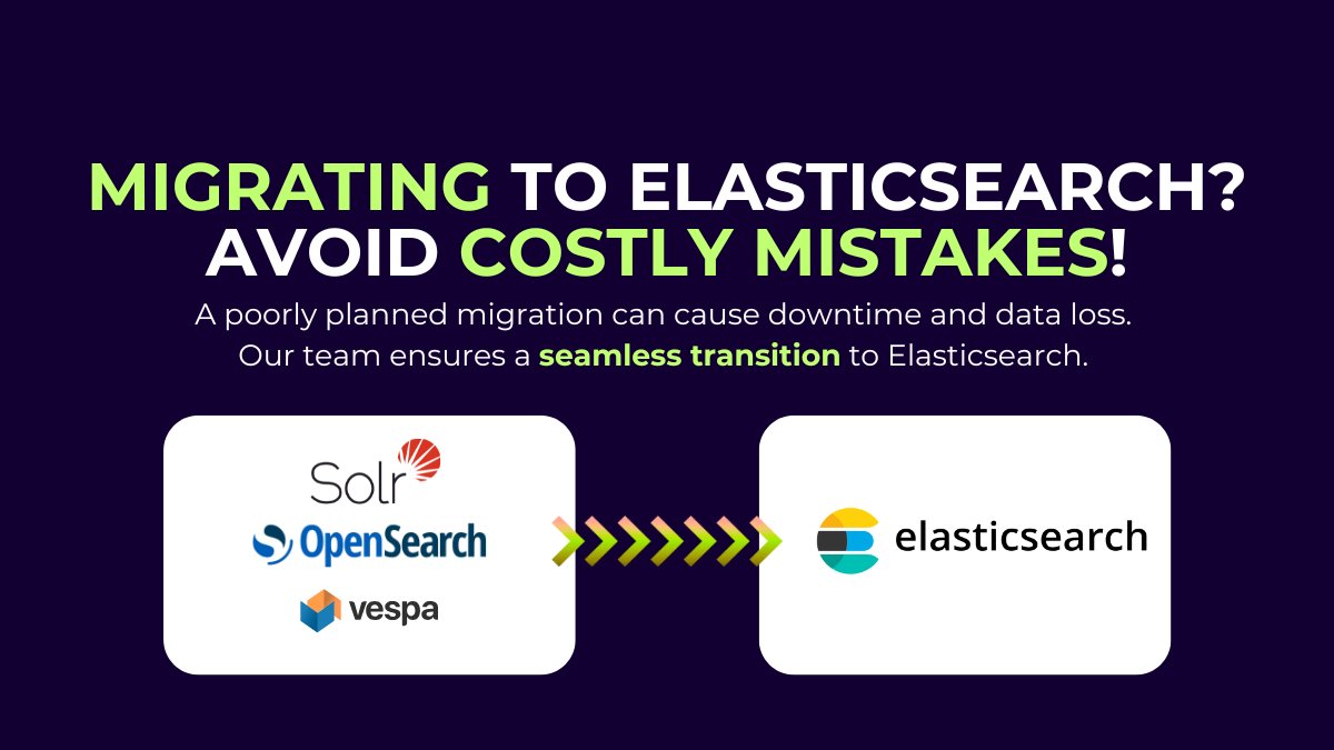 Sease (@seaseltd) on Twitter photo Are you migrating your search system to #Elasticsearch?
๐๐ญ ๐๐๐๐ฌ๐, ๐ฐ๐ ๐ก๐๐ฅ๐ฉ ๐ญ๐๐๐ฆ๐ฌ ๐ฆ๐๐ค๐ ๐ ๐ฌ๐ฆ๐จ๐จ๐ญ๐ก, ๐ฌ๐ฆ๐๐ซ๐ญ, ๐๐ง๐ ๐๐ฎ๐ญ๐ฎ๐ซ๐-๐ฉ๐ซ๐จ๐จ๐ ๐ฆ๐จ๐ฏ๐ ๐ญ๐จ ๐๐ฅ๐๐ฌ๐ญ๐ข๐๐ฌ๐๐๐ซ๐๐ก.
โ Get in touch with us! Are you migrating your search system to #Elasticsearch?
๐๐ญ ๐๐๐๐ฌ๐, ๐ฐ๐ ๐ก๐๐ฅ๐ฉ ๐ญ๐๐๐ฆ๐ฌ ๐ฆ๐๐ค๐ ๐ ๐ฌ๐ฆ๐จ๐จ๐ญ๐ก, ๐ฌ๐ฆ๐๐ซ๐ญ, ๐๐ง๐ ๐๐ฎ๐ญ๐ฎ๐ซ๐-๐ฉ๐ซ๐จ๐จ๐ ๐ฆ๐จ๐ฏ๐ ๐ญ๐จ ๐๐ฅ๐๐ฌ๐ญ๐ข๐๐ฌ๐๐๐ซ๐๐ก.
โ Get in touch with us!
