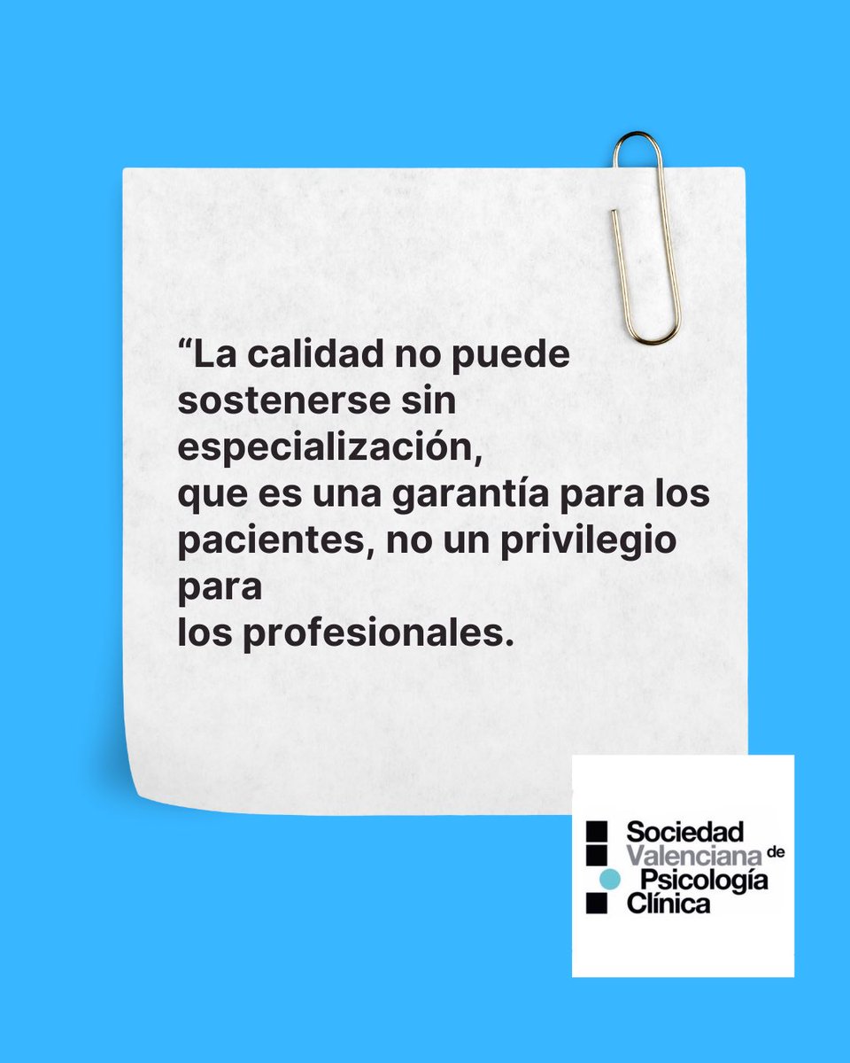 Con la Sociedad Valenciana de Psicología Clínica (<a href="/AvapirAnpir/">SVPC_AVAPIR</a>) valoramos muy negativamente el ataque de Francisco Santolaya, y del <a href="/COPCV/">Col·legi Oficial Psicologia Comunitat Valenciana</a>, contra colegiados y colegiadas profesionales de la sanidad pública, y su desprecio a las garantías asistenciales. 
anpir.org/la-svpc-lament…