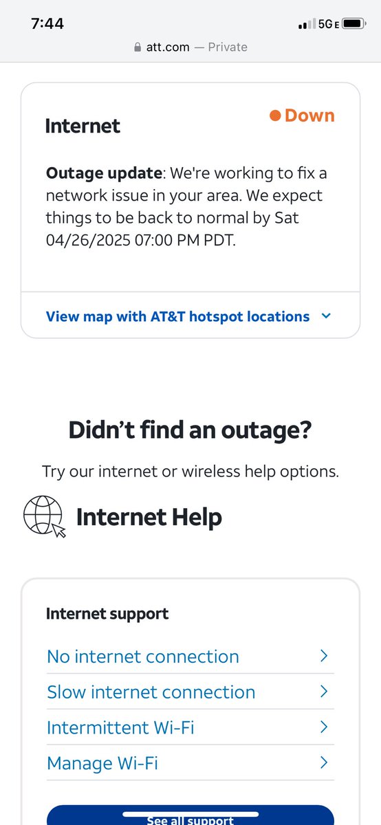 Hey <a href="/ATT/">AT&T</a> what gives?  Ya know, there are other options 🤷🏼‍♂️