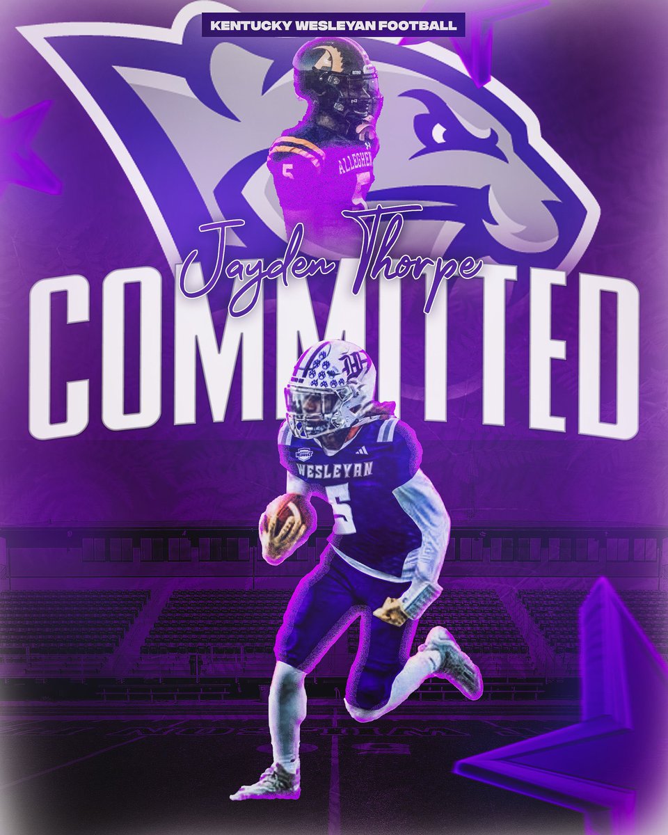 Jayden Thorpe (@jaydenthorpe12) on Twitter photo I want to say thank you to all the coach that have contacted me during my time in the portal and with that being said I would like to announce that I’m committing to Kentucky Wesleyan. <a href="/kwc_football/">Kentucky Wesleyan Football</a> <a href="/CoachYoung41/">Coach Tyrone Young Jr. II ™</a> I want to say thank you to all the coach that have contacted me during my time in the portal and with that being said I would like to announce that I’m committing to Kentucky Wesleyan. <a href="/kwc_football/">Kentucky Wesleyan Football</a> <a href="/CoachYoung41/">Coach Tyrone Young Jr. II ™</a>