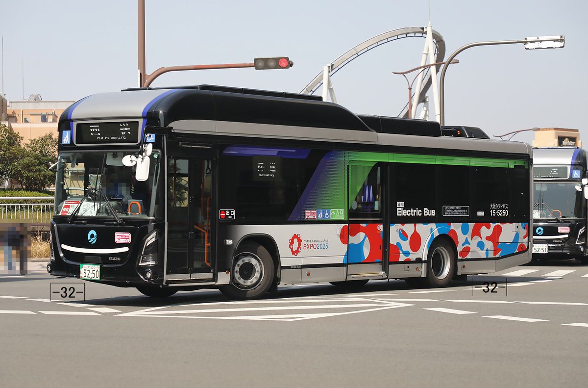 大阪シティバス Osaka City Bus なにわ230あ5250 ZAC-LV828L1 15-5250
