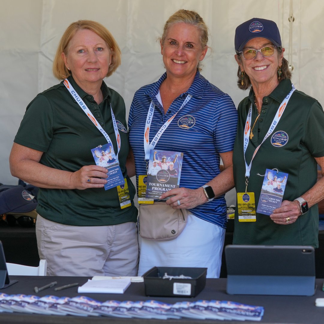 In honor of #NationalVolunteerWeek, a special shoutout to all of the amazing Volunteers who make the <a href="/ChubbClassic/">Chubb Classic presented by SERVPRO</a> presented by <a href="/SERVPRO/">SERVPRO</a> an unforgettable experience for all who attend. We truly wouldn't be able to have the event without each and every one of our great Volunteers!