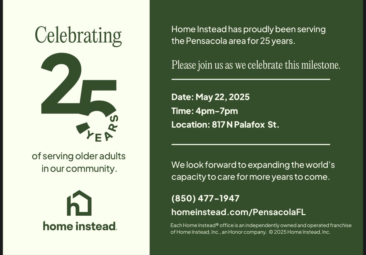 HomeInsteadPensacola (@hiscpensacola) on Twitter photo 
