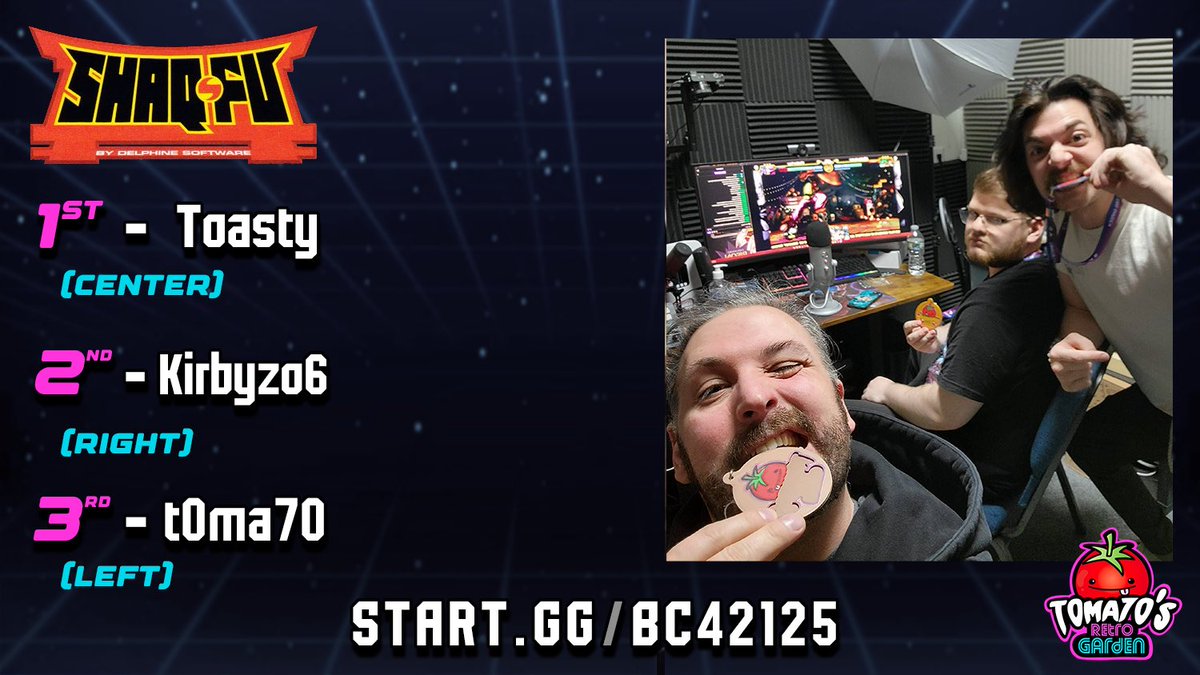 Button Club FGC (@buttonclubfgc) on Twitter photo Monday was a blast! You can also check out the weekly brackets on our YouTube channel if you missed out 💪
youtu.be/RfGKUHMPxNs?si…
Here’s our top 3 for SF6, COTW, T8, and Shaq Fu
<a href="/RickyICEBEAM/">💙RickyICEBEAM💙</a> <a href="/BearFGC/">Bear</a> <a href="/Toasty_FGC/">Toasty 🐾⏳💭👻</a> Monday was a blast! You can also check out the weekly brackets on our YouTube channel if you missed out 💪
youtu.be/RfGKUHMPxNs?si…
Here’s our top 3 for SF6, COTW, T8, and Shaq Fu
<a href="/RickyICEBEAM/">💙RickyICEBEAM💙</a> <a href="/BearFGC/">Bear</a> <a href="/Toasty_FGC/">Toasty 🐾⏳💭👻</a>