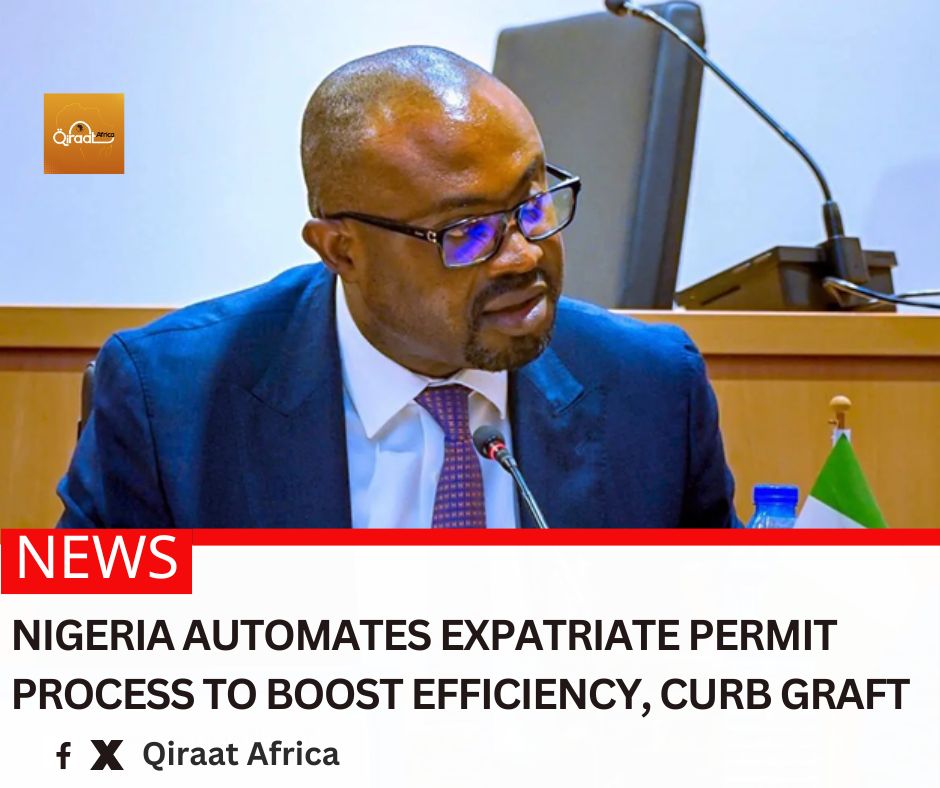 africanqiraat's tweet photo. #Nigeria will fully automate its expatriate residence permit process from May 1, a move aimed at significantly speeding up approvals ...
Read More:
https://t.co/wEVoWviJLY
#qiraatafrican #ResidencePermit #diplomacy #migration #Politics #Geopolítica #nairobi #africa https://t.co/9PPSYCppz2