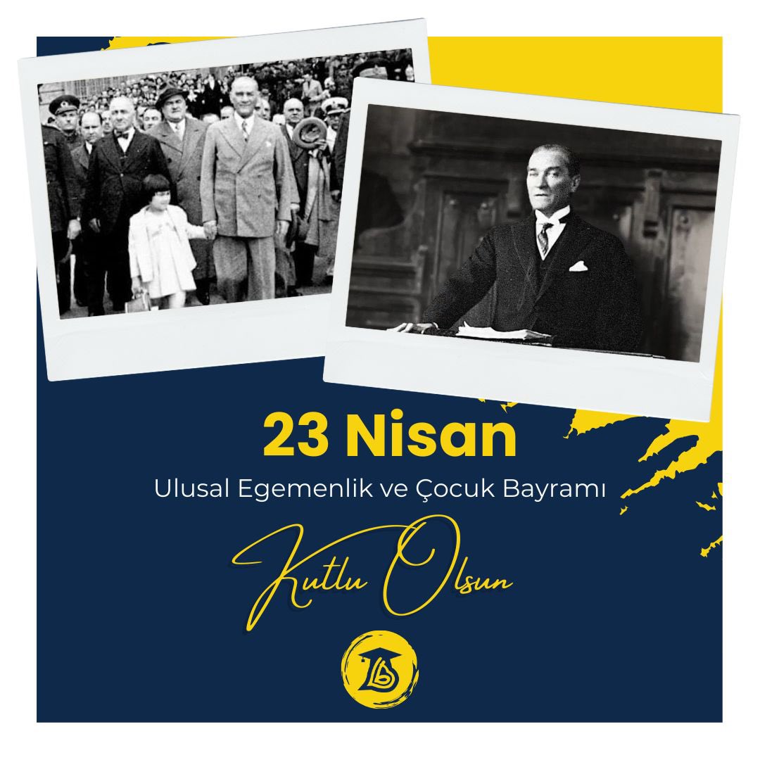 23 Nisan, ülkemizin geleceği olan çocukların bayramı! Atatürk’ün armağanı olan bu güzel günü gururla, mutlulukla kutluyoruz! 🎉🇹🇷 #23Nisan #ulusalegemenlikvecocukbayramı