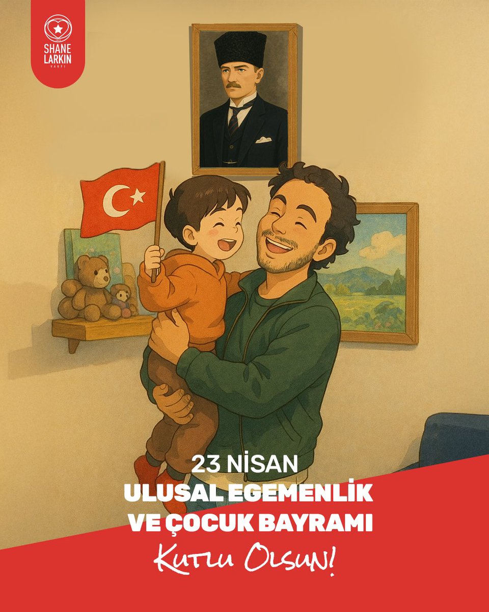 23 Nisan 1920’de TBMM’nin açılmasıyla millet egemenliğinin temellerini atan Gazi Mustafa Kemal Atatürk’ü saygıyla anıyor, bu anlamlı günü tüm dünya çocuklarına armağan eden ulu önderin izinde, 23 Nisan Ulusal Egemenlik ve Çocuk Bayramı’nı coşkuyla kutluyoruz. 🇹🇷