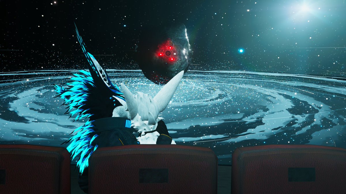 Even with a magnificent display infront of us, my eyes are still on <a href="/ZeekooFluff/">ZeekooFox</a> 💙