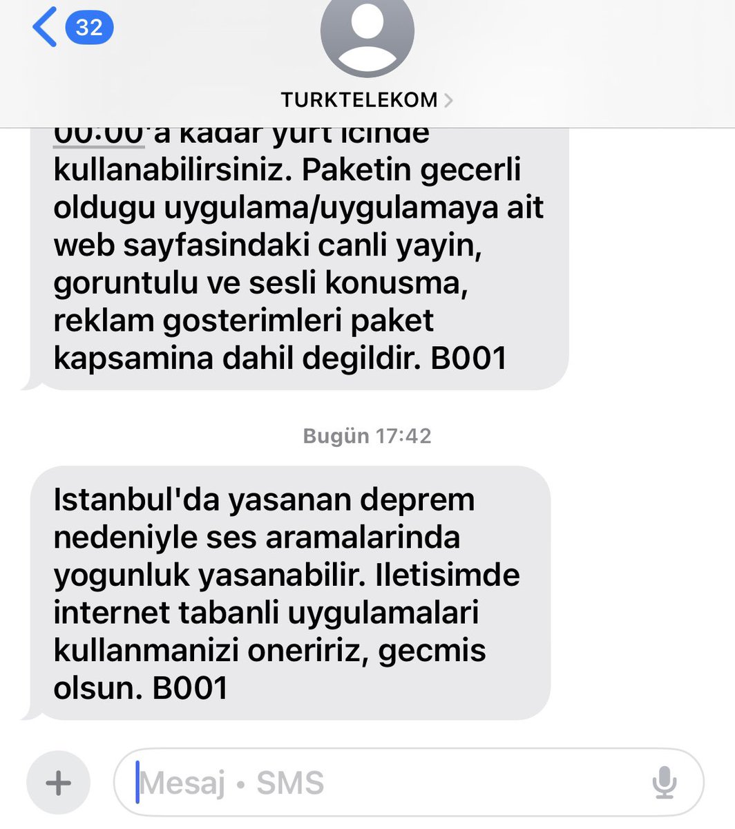 Berrin Akçal (@berrin_akcal) on Twitter photo #turktelekom <a href="/TurkTelekom/">Türk Telekom</a> böyle yazınca aldığınız paralar yerini buluyor mu? Bu nasıl bir rahatlıktır? Nasıl böyle bir mesaj atarsınız kendinizi geliştirmek yerine ? Her depremde aynı hikaye. #turktelekom <a href="/TurkTelekom/">Türk Telekom</a> böyle yazınca aldığınız paralar yerini buluyor mu? Bu nasıl bir rahatlıktır? Nasıl böyle bir mesaj atarsınız kendinizi geliştirmek yerine ? Her depremde aynı hikaye.
