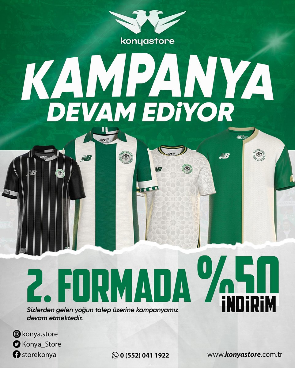 KAMPANYAMIZ DEVAM EDİYOR 💚🤍