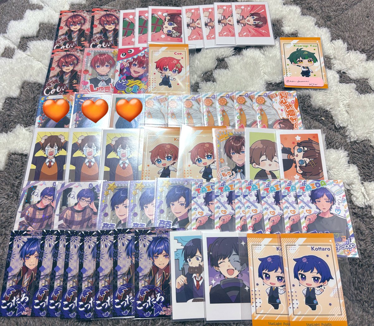 すたぽら 缶バッジ チェキ
譲）画像のもの❤️🧡💜
求）定価or同種💚
東京会場にて手渡し交換可能（25.26.27）
検索からでもお気軽にお声がけ下さい。
 #すたぽらグッズ交換