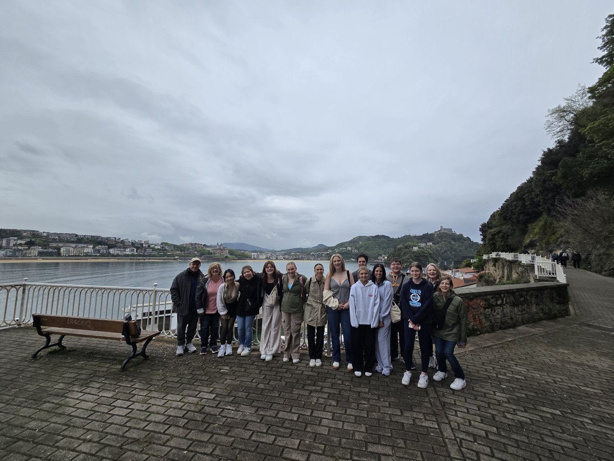 MmeMarsala's tweet photo. San Sebastian, Biarritz and the sand dune of pilat.  @AvonLakeSchools  @MMay_40 https://t.co/WRGtKy7EtB
