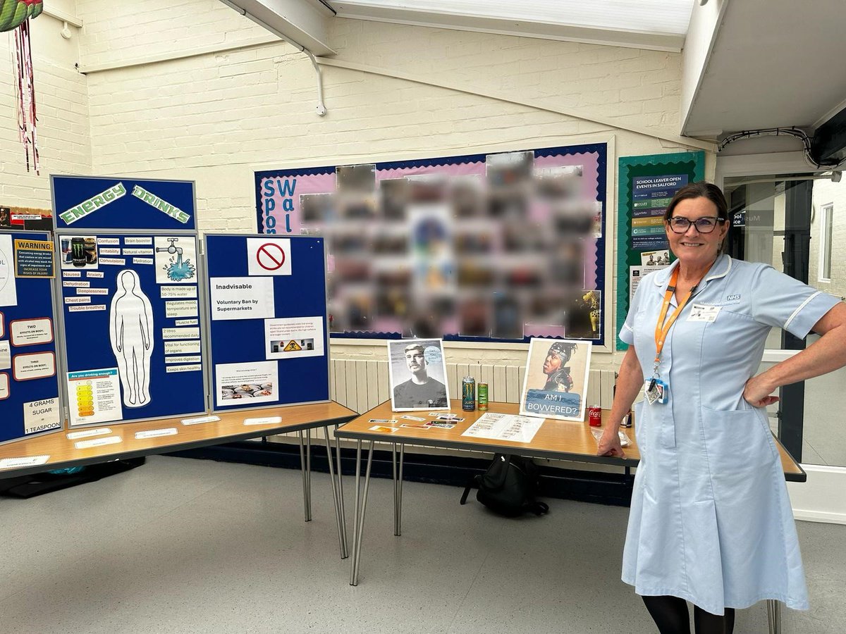 Trafford School Nurses (@traffschnurses) on Twitter photo Our team are tackling energy drinks in their public health sessions this term - thanks to <a href="/WellyTimp/">Wellington School</a> for hosting Phoebe and Jo today ! <a href="/TraffordLCO/">Trafford Local Care Organisation</a> <a href="/mcrlco/">Manchester Local Care Organisation</a> <a href="/CCHSmcrtrafford/">Children's Community Health Services</a> <a href="/SAPHNAteam/">SAPHNA</a> Our team are tackling energy drinks in their public health sessions this term - thanks to <a href="/WellyTimp/">Wellington School</a> for hosting Phoebe and Jo today ! <a href="/TraffordLCO/">Trafford Local Care Organisation</a> <a href="/mcrlco/">Manchester Local Care Organisation</a> <a href="/CCHSmcrtrafford/">Children's Community Health Services</a> <a href="/SAPHNAteam/">SAPHNA</a>