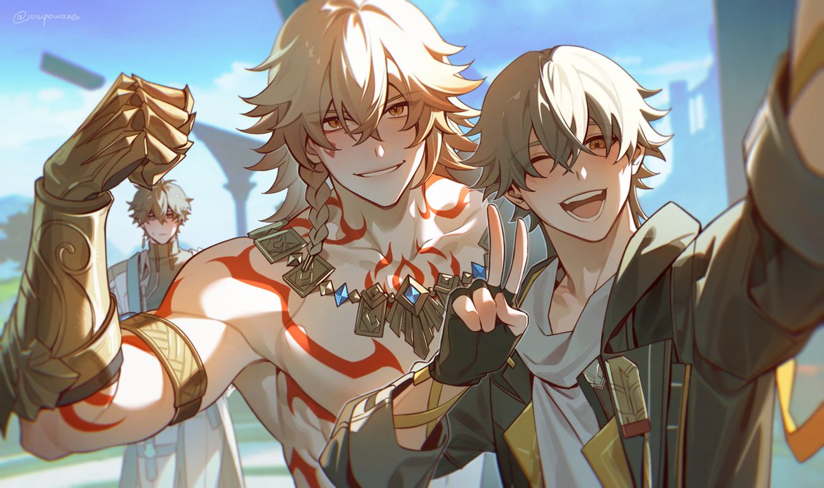 weyowang's tweet image. That one photo Mydei liked
#HonkaiStarRail #hsrcreators #hsrfanart #Caelus #Mydei