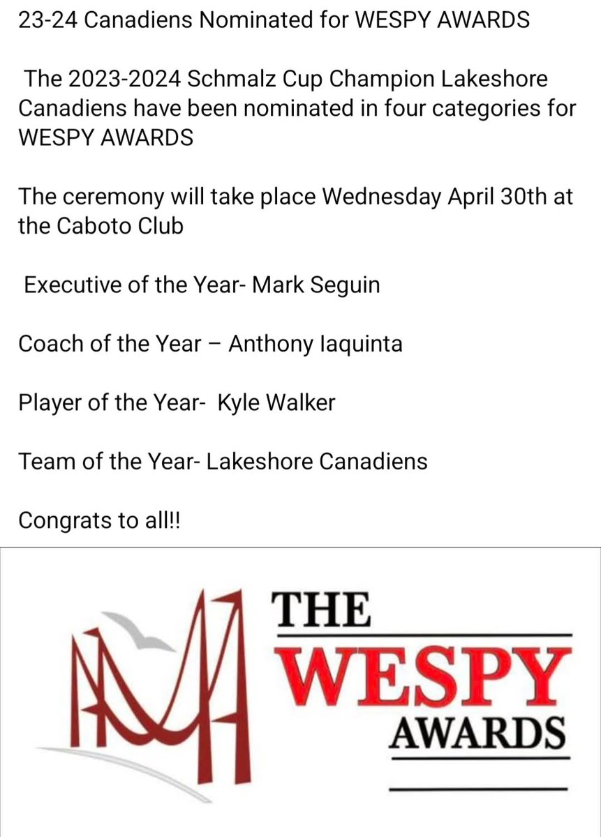 Lakeshore Canadiens (@lcanadiens) on Twitter photo 