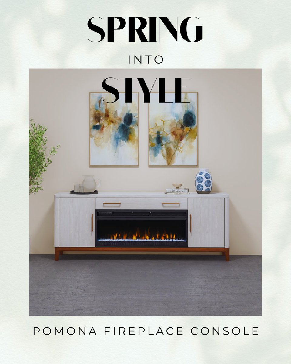 Introducing the #PomonaFireplaceConsole Collection - where Style Meets Functionality in Perfect Harmony! Spring is here, and there's no better time to refresh your home with contemporary flair.
#martinfurniture
#lifestylefurniture
#entertainmentfurniture
#freshdesigns