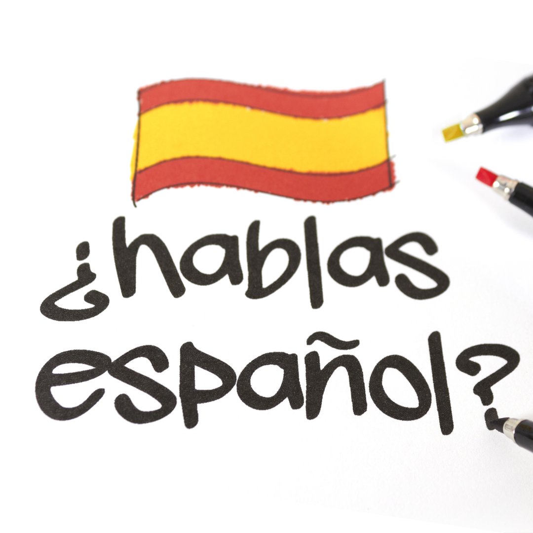 ¡Feliz Día del Idioma Español! 🌍✨ Today, we celebrate #SpanishLanguageDay!

Did you know this holiday was established by the UN and coincides with the passing of Spanish writer Miguel de Cervantes? Interested in learning #Spanish? Check out 👉 bit.ly/43BNs9w