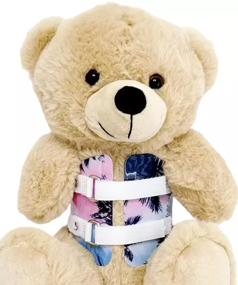 plushinarush's tweet photo. Earlier this year, Plush in a Rush sponsored an organization called "Higgy Bears." The company creates back braces for the teddies to wear that match the back braces of children suffering from Scoliosis. https://t.co/AI6NjCOU4H