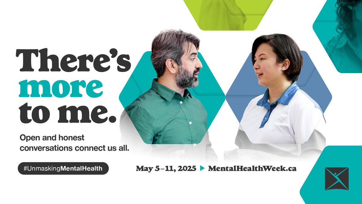 For #MentalHealthWeek 2025, we’re encouraging people across Canada to look beyond the surface and see the whole person.   

From May 5-11, we're #UnMaskingMentalHealth. Learn more and get involved: ottawa.cmha.ca/mental-health-…