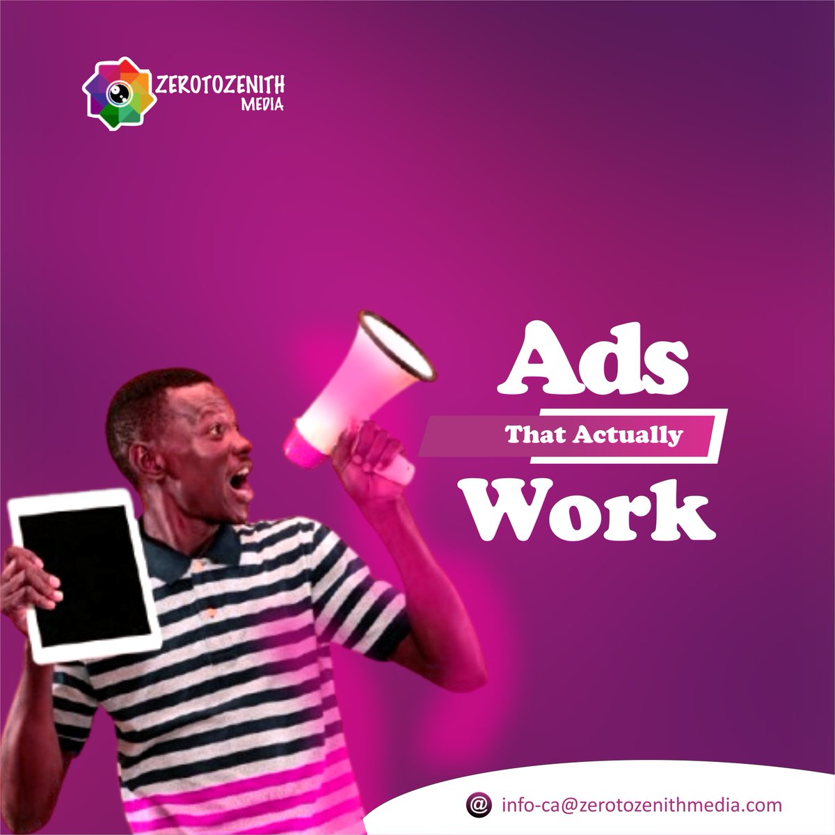 ztozmedia's tweet image. Ads That Actually Work! 

Tired of running ads that don’t convert? 😩 We fix that! 🔥

#HighConvertingAds #DigitalMarketing #AdsThatWork #MarketingStrategy #MoreSales #ZeroToZenith