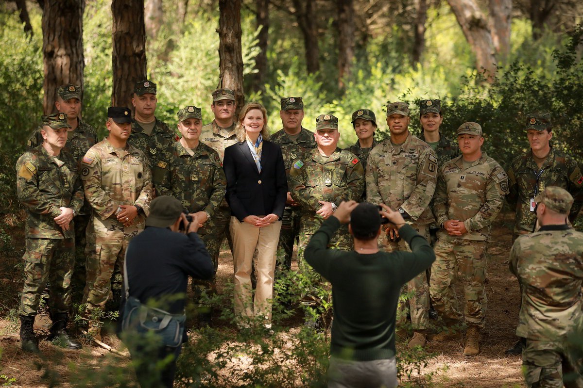 U.S. Embassy Tirana (@usembassytirana) on Twitter photo The New Jersey National Guard and the Albanian Armed Forces share a partnership in the U.S. Department of Defense State Partnership Program dating over 20 years. The United States is proud to train with our NATO Ally. 2/2
#StrongerTogether #WeAreNATO
<a href="/NJNationalGuard/">NJ National Guard</a> The New Jersey National Guard and the Albanian Armed Forces share a partnership in the U.S. Department of Defense State Partnership Program dating over 20 years. The United States is proud to train with our NATO Ally. 2/2
#StrongerTogether #WeAreNATO
<a href="/NJNationalGuard/">NJ National Guard</a>
