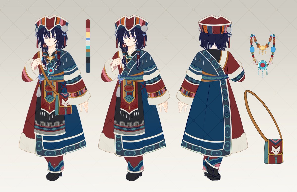 Itzgawu_'s tweet photo. Character design 🌿☘️🍀
(c) Hien Mai
#Commission #art https://t.co/hrIpNTLsM9
