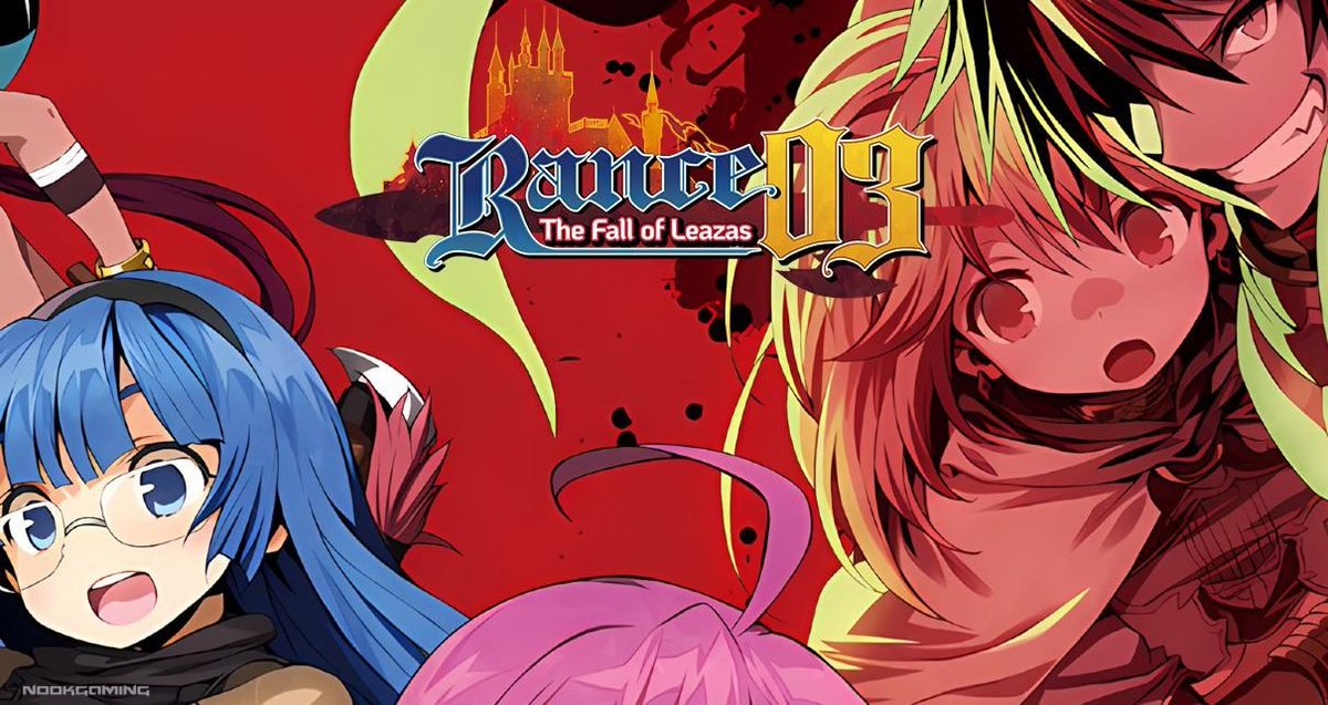 NookGaming.com | JRPGs, Visual Novels and More💕 (@nooksite) on Twitter photo 🗨️If you’re a fan of visual novels with gameplay and you don’t have any issues with the more dubious aspects of the main character, definitely try out Rance 03 – The Fall of Leazas - <a href="/kosakyun/">Kosakyun🌼🍖🕊️🎐</a>
🔗Review: nookgaming.com/rance-03-the-f… 🗨️If you’re a fan of visual novels with gameplay and you don’t have any issues with the more dubious aspects of the main character, definitely try out Rance 03 – The Fall of Leazas - <a href="/kosakyun/">Kosakyun🌼🍖🕊️🎐</a>
🔗Review: nookgaming.com/rance-03-the-f…