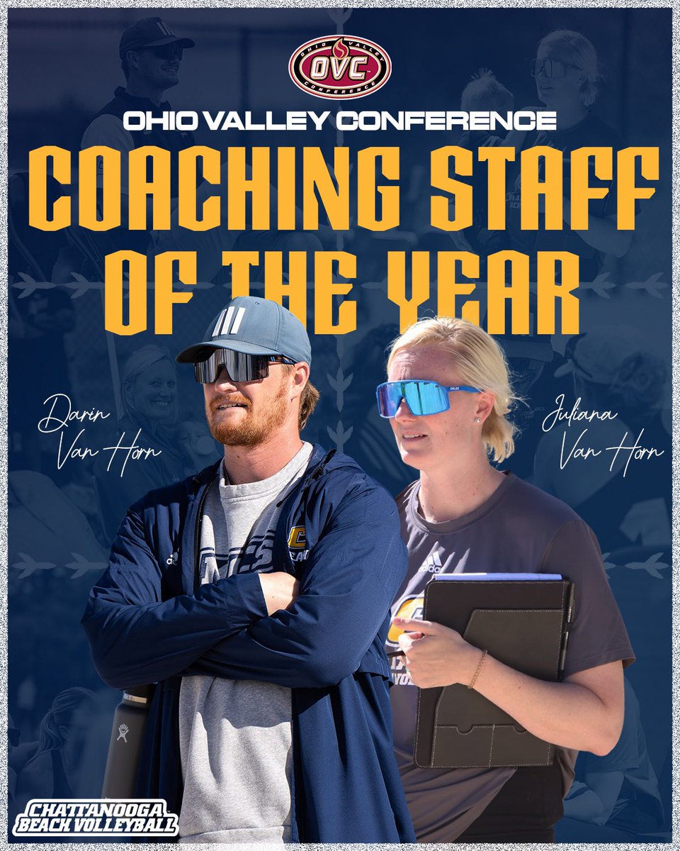 𝑽𝒂𝒏 𝑯𝒐𝒓𝒏 𝑺𝒖𝒑𝒓𝒆𝒎𝒆𝒄𝒚 📈

For a conference record third time, Darin and Juliana Van Horn have been named Ohio Valley Conference Coaching Staff of the Year!!

#RepeatGrind x #RepeatGlory