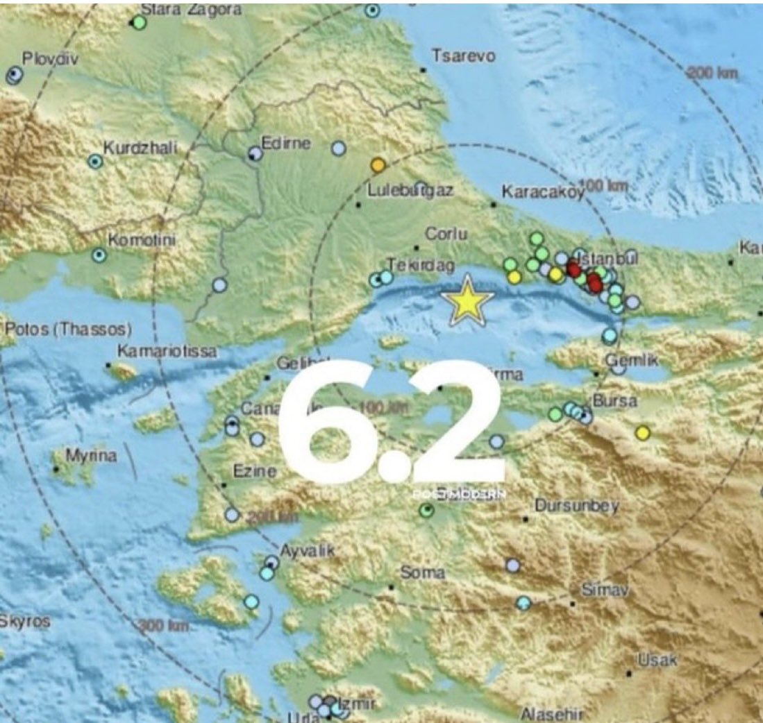 İstanbul’da meydana gelen ve çevre illerimizden de hissedilen 6.2 büyüklüğündeki depremden etkilenen yurttaşlarımıza geçmiş olsun dileklerimi iletiyorum.
#deprem #istabul