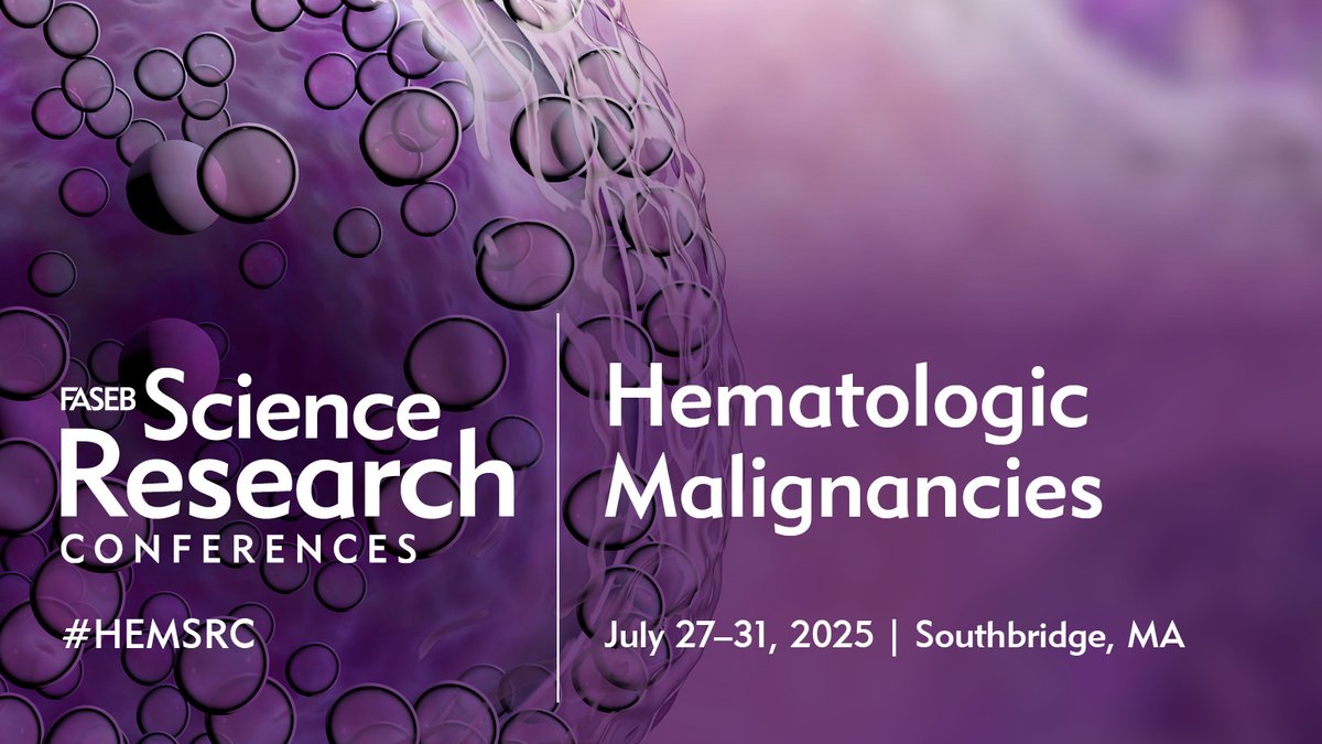 FASEB (@faseborg) on Twitter photo For 30 years, #HEMSRC has brought together researchers of hematologic malignancies to share their work at the leading edge of the field. Join organizers <a href="/Doulatov_lab/">Sergei Doulatov</a> and <a href="/juliamaxson/">Julia Maxson</a> alongside keynote speakers from <a href="/TrowbridgeLab/">Jennifer Trowbridge</a> and <a href="/VassiliouLab/">Vassiliou Lab</a> to network, learn, and find new For 30 years, #HEMSRC has brought together researchers of hematologic malignancies to share their work at the leading edge of the field. Join organizers <a href="/Doulatov_lab/">Sergei Doulatov</a> and <a href="/juliamaxson/">Julia Maxson</a> alongside keynote speakers from <a href="/TrowbridgeLab/">Jennifer Trowbridge</a> and <a href="/VassiliouLab/">Vassiliou Lab</a> to network, learn, and find new