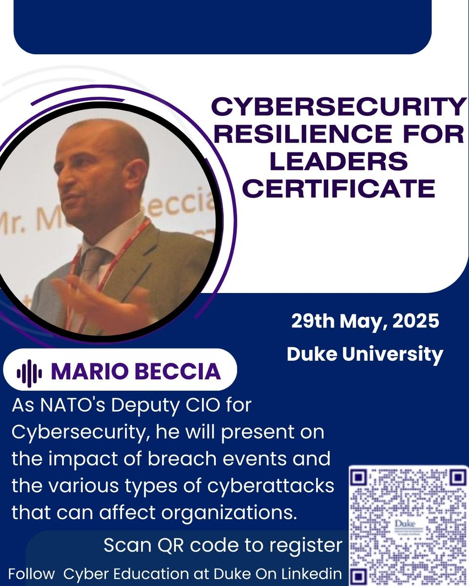 Duke Cybersec tweet media