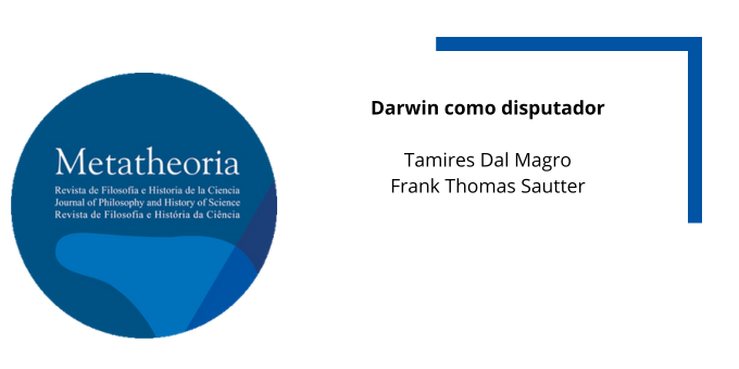 Metatheoria1's tweet photo. Darwin como disputador
Tamires Dal Magro, Frank Thomas Sautter

https://t.co/6t6IOtgKnO https://t.co/fQzRhbry92