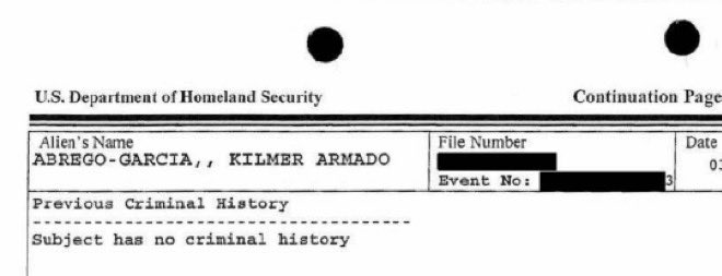 Denison Barb (@denisonbarbs) on Twitter photo <a href="/atrupar/">Aaron Rupar</a> So much for innocent until proven guilty.(that only applies if your white) Garcia has been convicted of zero crimes. The government’s paperwork even says so. <a href="/atrupar/">Aaron Rupar</a> So much for innocent until proven guilty.(that only applies if your white) Garcia has been convicted of zero crimes. The government’s paperwork even says so.