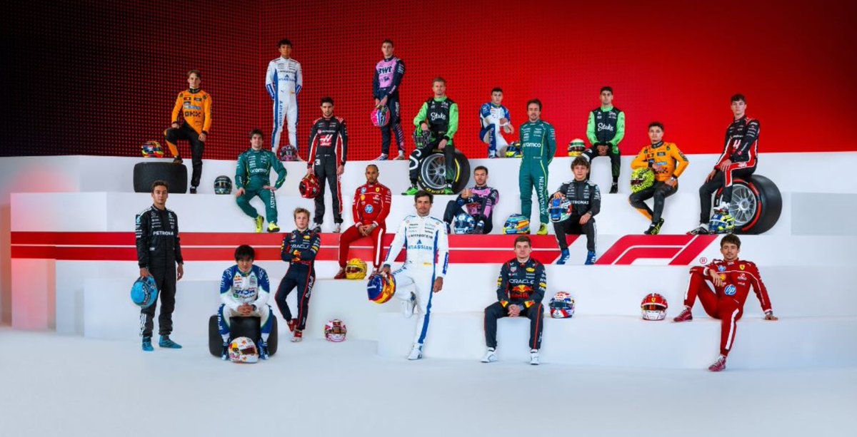 SCUDERHEA's tweet image. The F1 2025 Grid (and more) as Sanrio characters
- a very important thread 🧵