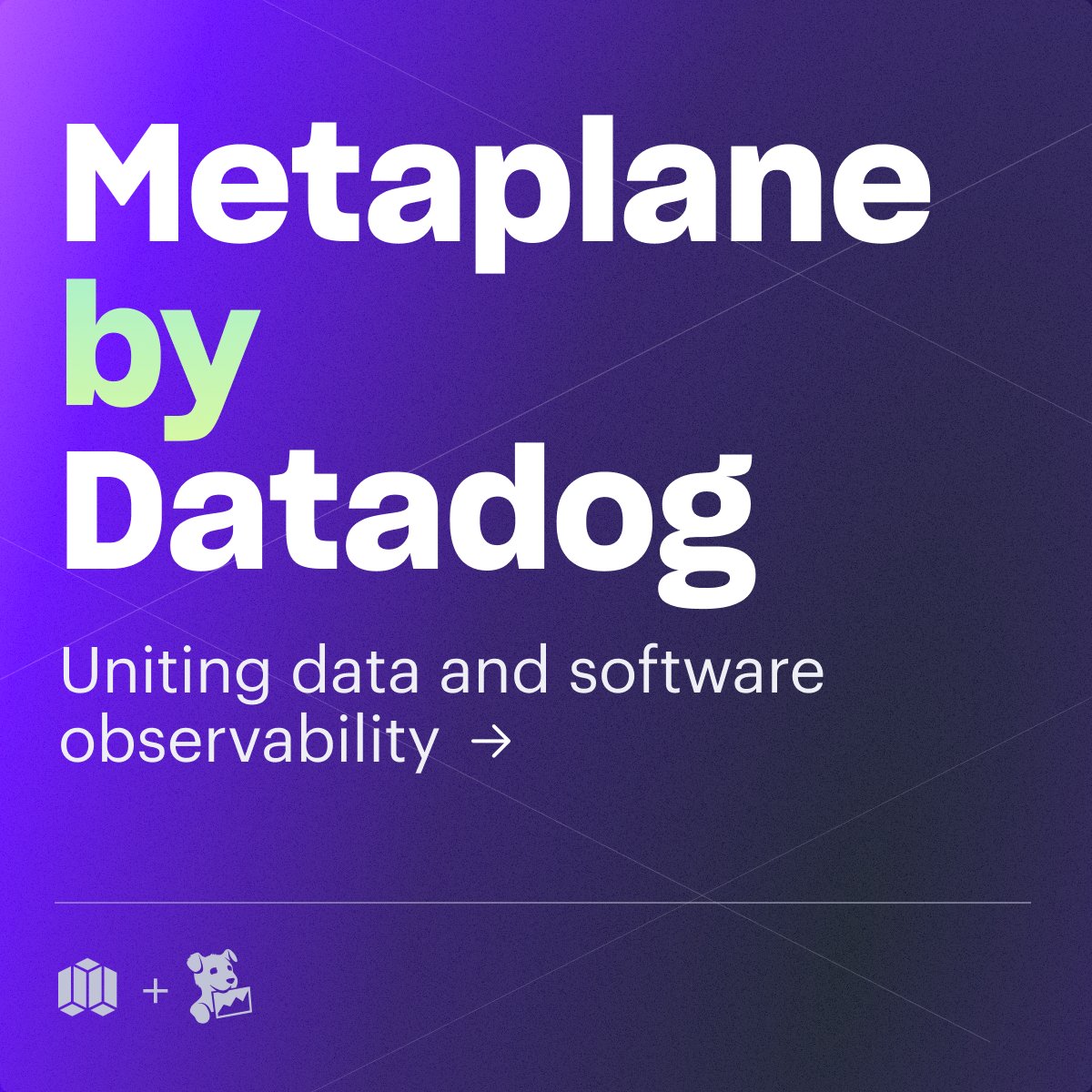 metaplane's tweet image. Metaplane is joining @datadoghq! 🚀
After 5 years helping data teams build trust, we're bringing data observability to 30,000+ Datadog customers and beyond.
Together, we're excited to connect software and data teams with complete visibility across the entire data lifecycle.