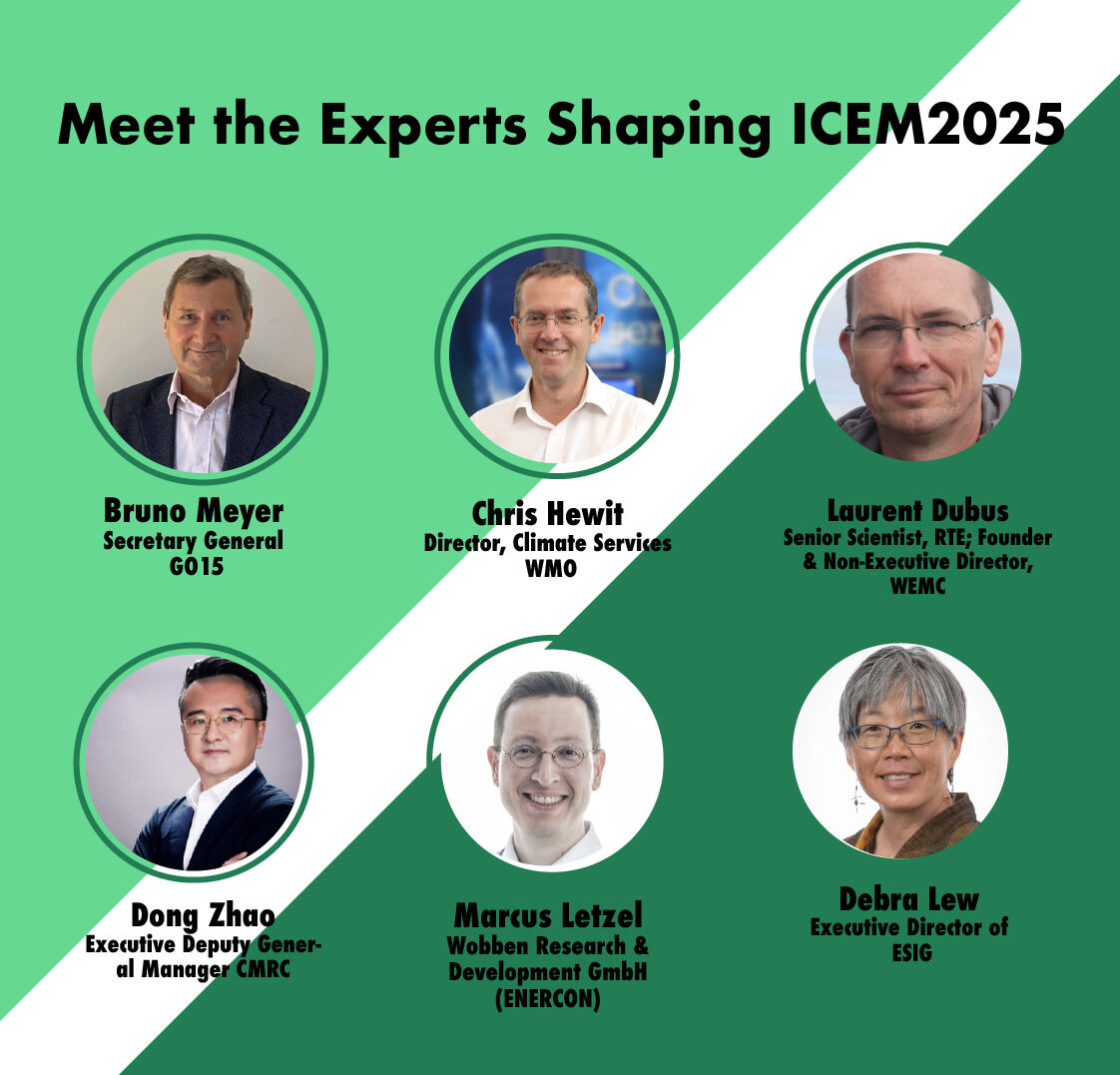 👏#ICEM2025Italy👇Meet the experts shaping the conversation on climate, energy &amp; Net Zero innovation.
🔹Chris Hewitt - WMO
🔹Debra Lew - ESIG
🔹Bruno Meyer - GO15
🔹Dong Zhao Globe - MetRoute
🔹Laurent Dubus - RTE
🔹Marcus Letzel - ENERCON
📅 June 2–5 🇮🇹
🔗wemcouncil.org/wp/meet-the-ex…
