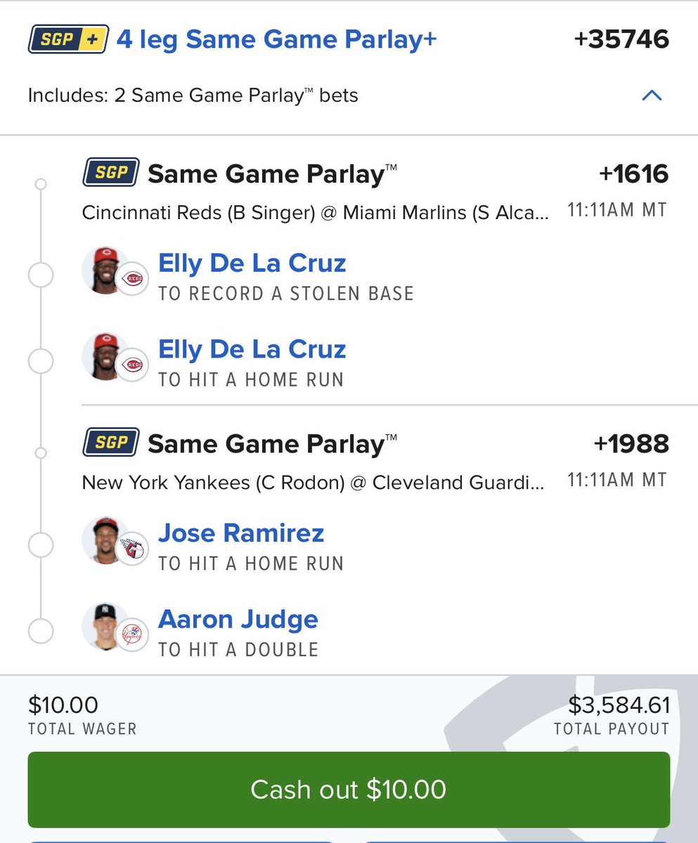 GodTweaker's tweet image. What the Elly??!
#MLB #GamblingX