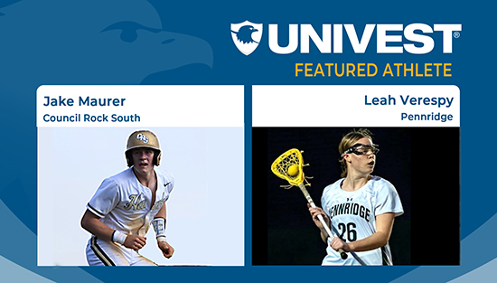 SOLsports (@solsports) on Twitter photo In case you missed it, Pennridge senior Leah Verespy & Council Rock South senior Jake Maurer were named <a href="/UnivestCorp/">Univest Financial</a> #FeaturedAthletes. <a href="/PennridgeSports/">Pennridge Athletics</a> <a href="/PennridgeHS/">Pennridge HS</a> <a href="/PennridgeWLax/">Pennridge W Lacrosse</a> <a href="/CRSbaseball/">CR South Baseball</a> <a href="/CRSFootball/">CR South Football</a>
suburbanonesports.com/article/conten… In case you missed it, Pennridge senior Leah Verespy & Council Rock South senior Jake Maurer were named <a href="/UnivestCorp/">Univest Financial</a> #FeaturedAthletes. <a href="/PennridgeSports/">Pennridge Athletics</a> <a href="/PennridgeHS/">Pennridge HS</a> <a href="/PennridgeWLax/">Pennridge W Lacrosse</a> <a href="/CRSbaseball/">CR South Baseball</a> <a href="/CRSFootball/">CR South Football</a>
suburbanonesports.com/article/conten…
