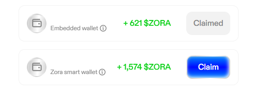 MikolajTomczakX's tweet photo. Sprawdźcie jeszcze raz swoje portfele na oficjalnym checkerze, gdyż na przykład mi na głównym wpadła dodatkowa alokacja za:
- Embedded wallet
- Zora smart wallet https://t.co/NDmHEOKQv7