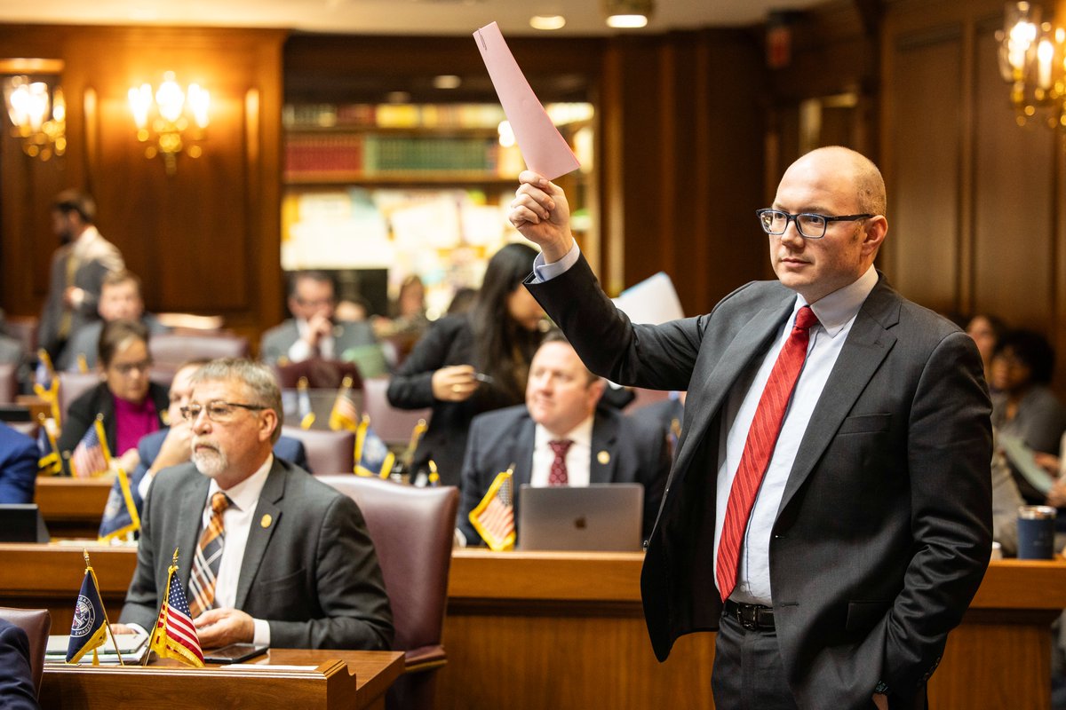 ➡State Rep. Jake Teshka's legislation aimed at improving math skills among Hoosier K-12 students passed the legislature and now moves to the governor for consideration as a new law. ✅

To read more visit: bit.ly/3Ewb5X0