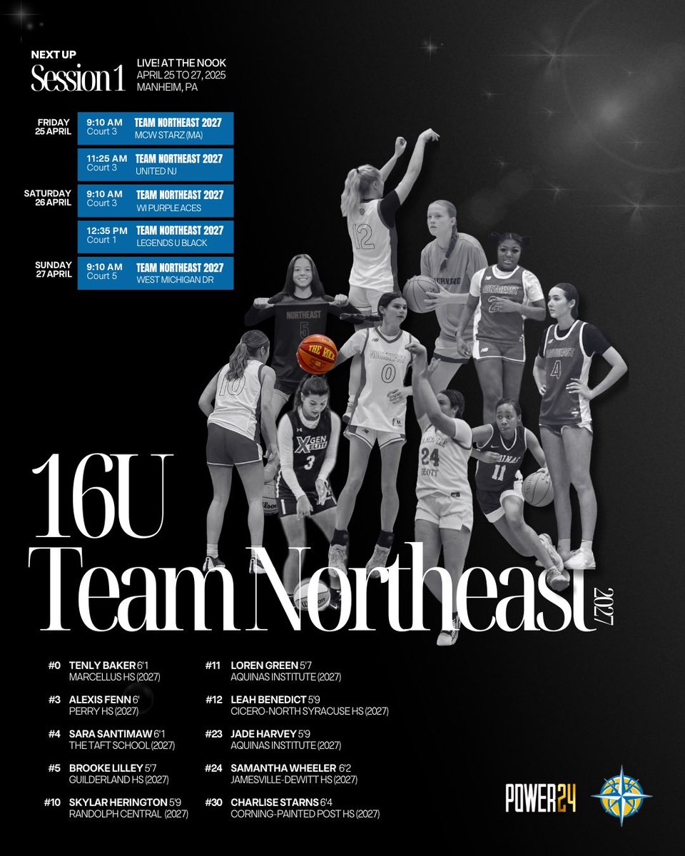 Check me and my <a href="/TeamNEHoops/">Team Northeast</a> sisters this weekend live period …