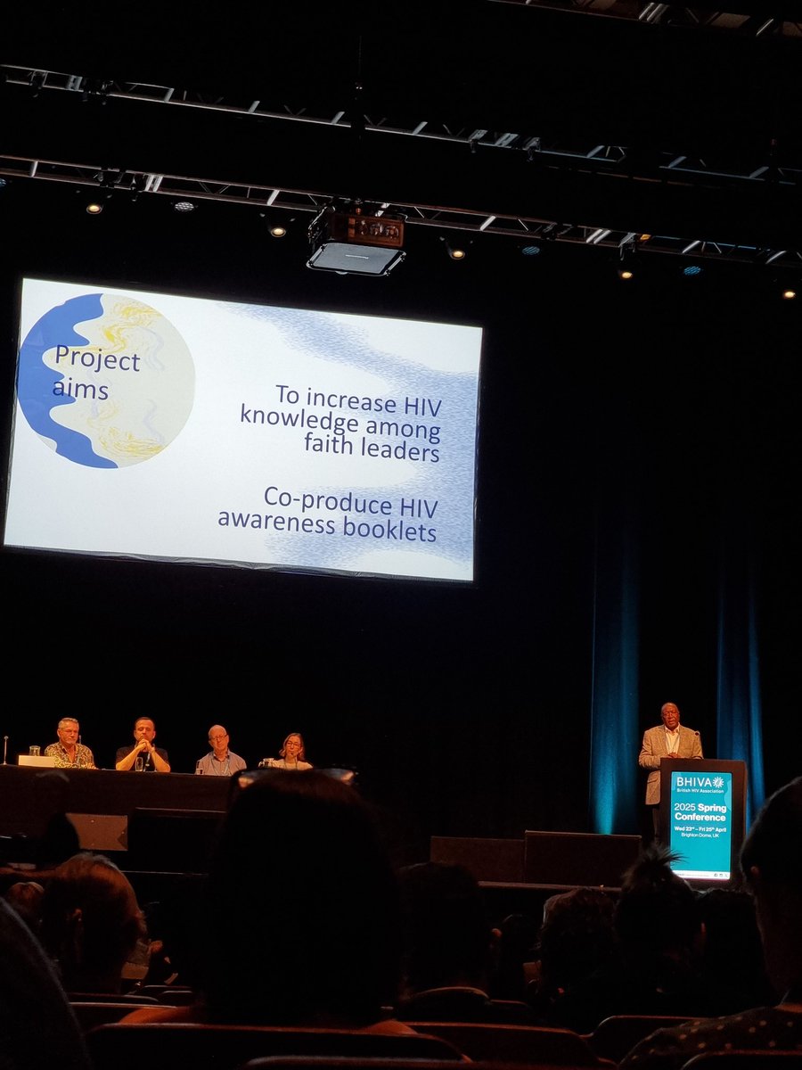 HIV Prevention England (@hivpreventionen) on Twitter photo Badru from <a href="/PositiveEast/">Positive East</a> highlights the importance of engaging with faith leaders to increase knowledge of #HIV, reduce #HIVstigma, and promote #HIVprevention
#BHIVA25 Badru from <a href="/PositiveEast/">Positive East</a> highlights the importance of engaging with faith leaders to increase knowledge of #HIV, reduce #HIVstigma, and promote #HIVprevention
#BHIVA25
