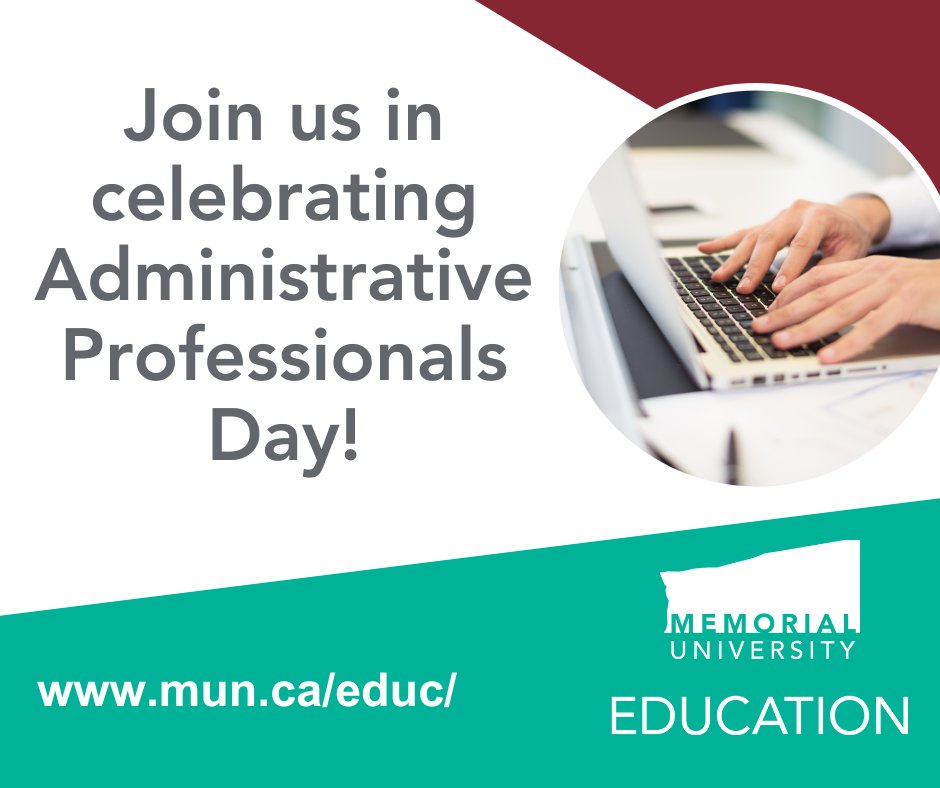 The Faculty of Education is lucky to have a dedicated team of administrative professionals to ensure smooth daily operation. Join us in celebrating them this Administrative Professionals Day!