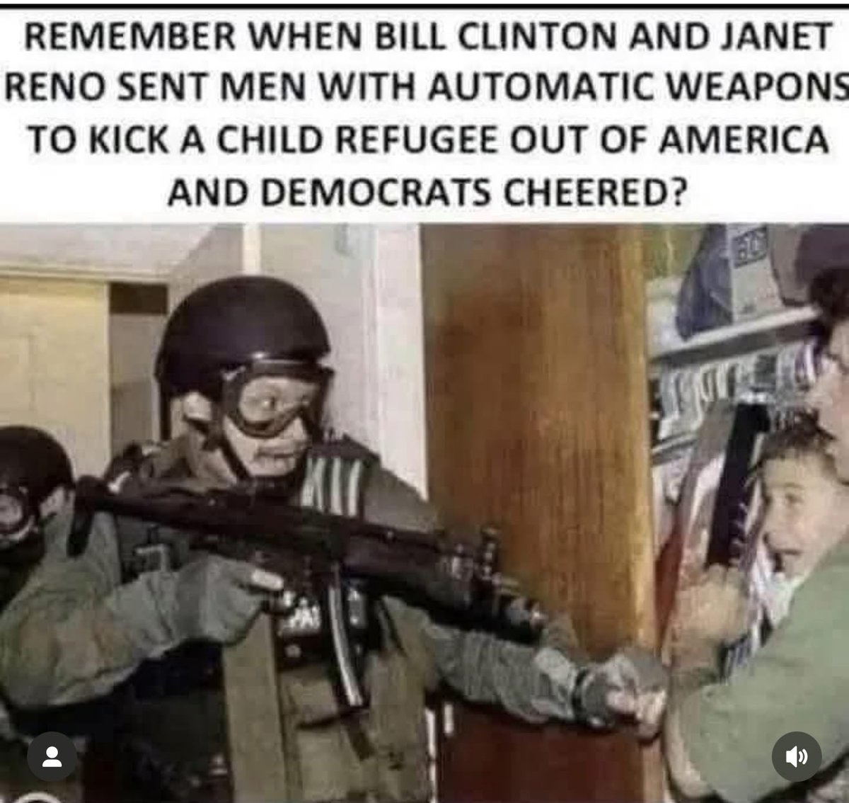 Strange how decals cheered Bill Clinton for kicking a child out of the country, yet they are pissed off because a gang member with a huge rap sheet was sent home. Smdh