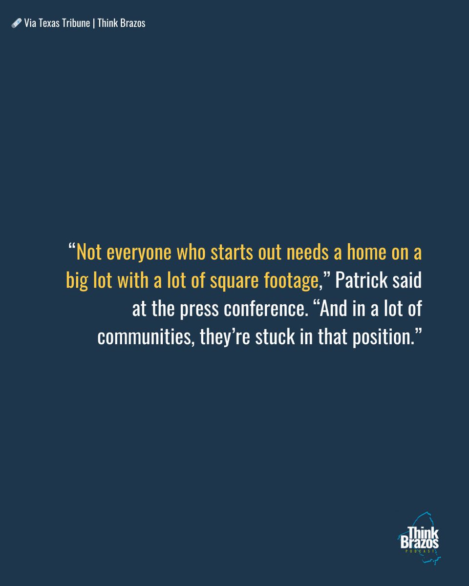 thinkbrazos's tweet image. 🚨"The state’s top Republicans have shown increasing alarm as high housing costs have put homeownership out-of-reach for an increasing number of Texas families"
Via @TexasTribune
🔗 thinkbrazos.org/2025/04/22/tex…